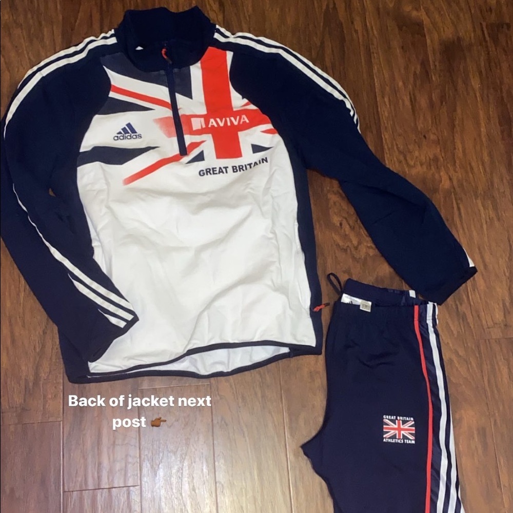 Great Britain Adidas Track & Field Olympics kit